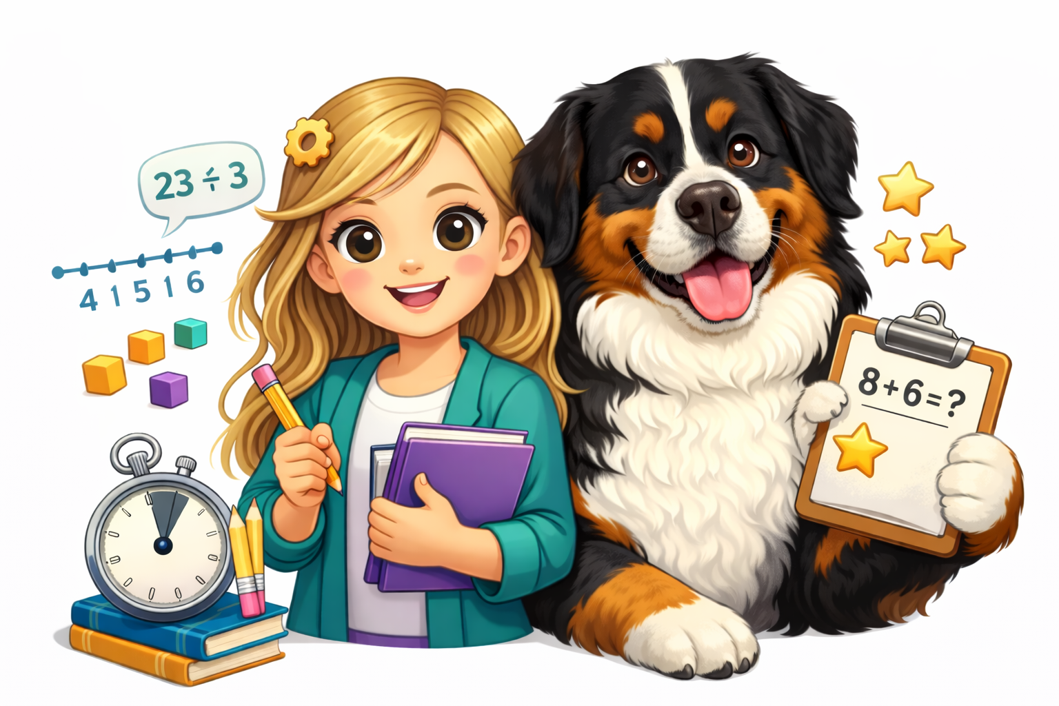 Ada and Max with math problems